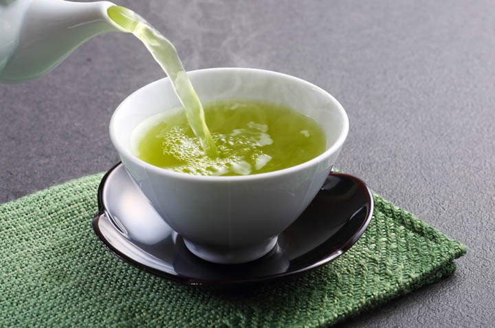Una rica tacita de té verde al día